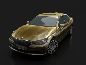 bmw series g11 2016 3D Model