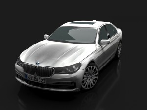 bmw series g11 2016 3D Model