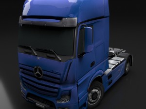 mercedes benz actros 3D Модель