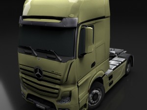 mercedes benz actros 3D Модель