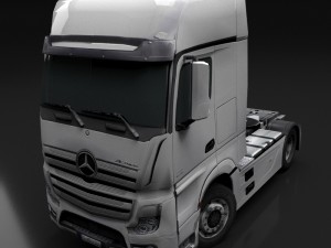 mercedes benz actros 3D Модель