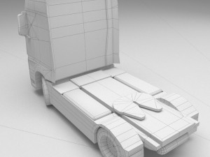 mercedes benz actros 3D Модель