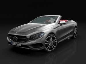 mercedes-benz s-class cabriolet 2017 Modelo 3D