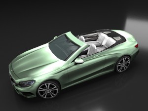 mercedes-benz s-class cabriolet 2017 Modelo 3D