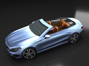 mercedes-benz s-class cabriolet 2017 Modelo 3D