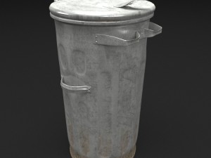 bin 3D Model