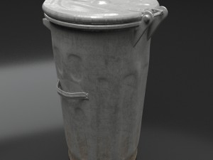 bin 3D Model
