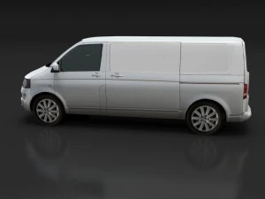 volkswagen transporter t5 3D Model