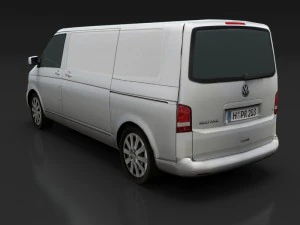 volkswagen transporter t5 3D Model