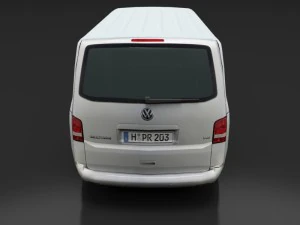 volkswagen transporter t5 3D Model