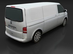 volkswagen transporter t5 3D Model