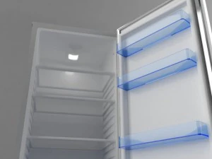 baumatic brcf1855sl refrigerator 3D Model