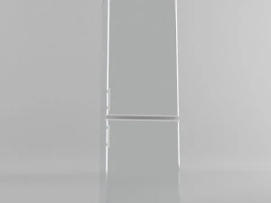 baumatic brcf1855sl refrigerator 3D Model