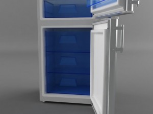 baumatic brcf1855sl refrigerator Modelo 3D