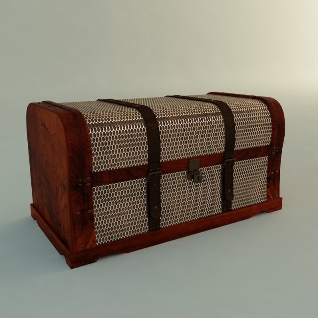massive chest Modello 3D .c4d .max .obj .3ds .fbx .stl .blend 