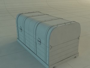 massive chest Modello 3D