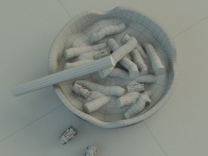 ashtray Modelo 3D