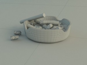 ashtray Modelo 3D