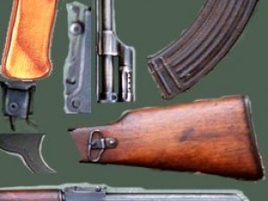 ak47 lowpoly 3D Модель