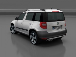 skoda yeti 3D Model