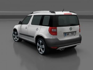 skoda yeti 3D Model
