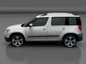 skoda yeti 3D Model