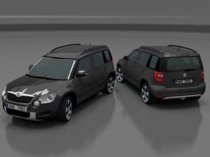 skoda yeti 3D Model