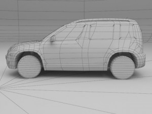 skoda yeti 3D Model