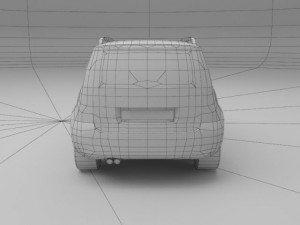 skoda yeti 3D Model