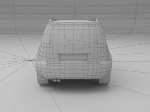 skoda yeti 3D Model