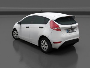 ford fiesta 2009 Modelo 3D