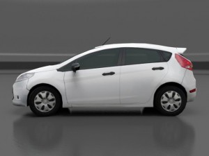 ford fiesta 2009 Modelo 3D