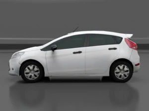 ford fiesta 2009 3D Model