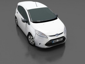 ford fiesta 2009 Modelo 3D