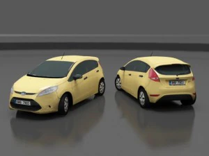 ford fiesta 2009 3D Model