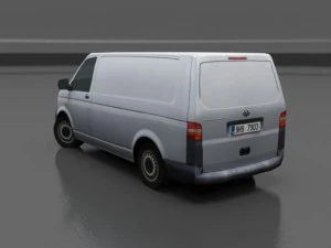 volkswagen transporter t5 3D Model