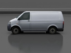 volkswagen transporter t5 Modelo 3D