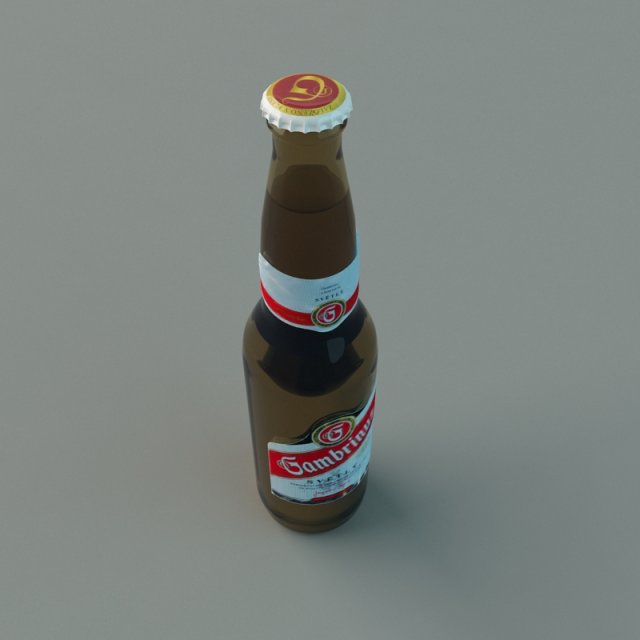 beer gambrinus Modelo 3D .c4d .max .obj .3ds .fbx .stl .blend 