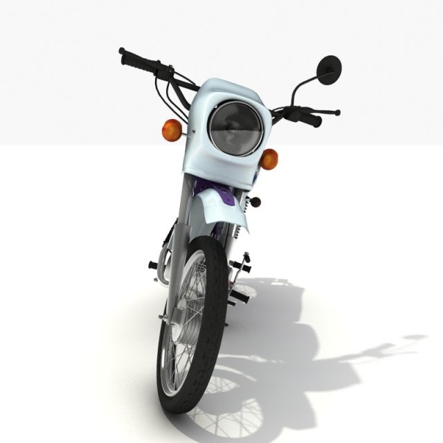 simson s51 3D Model in Motorcycle 3DExport