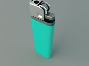 cigarette lighter 3D Model
