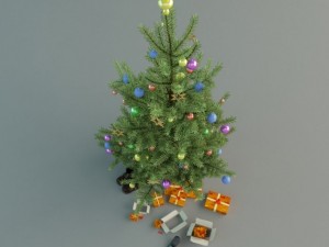 christmas tree 3D Model