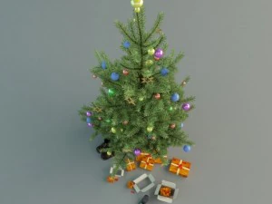 christmas tree 3D Model