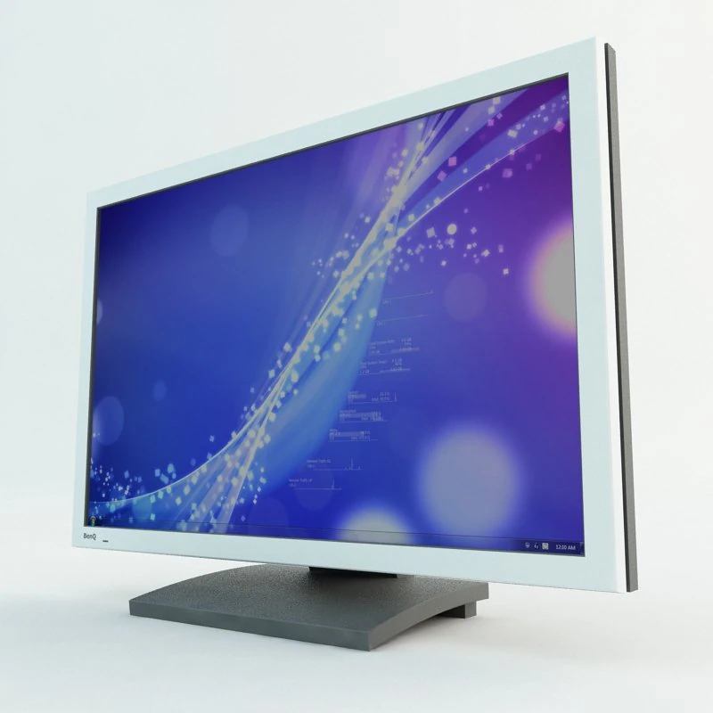 monitor benq Modelo 3D .c4d .max .obj .3ds .fbx .stl .blend 