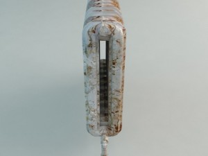old radiator heating 3D 모델