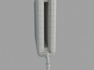 old radiator heating 3D 모델