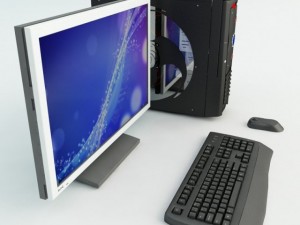 computer pc 3D 모델