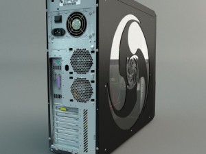 computer pc 3D 모델