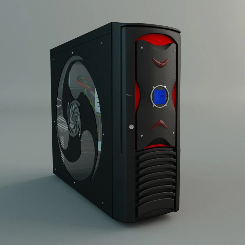 computer pc 3D Model .c4d .max .obj .3ds .fbx .stl .blend