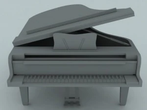 grand piano 3D Model
