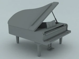 grand piano 3D Model